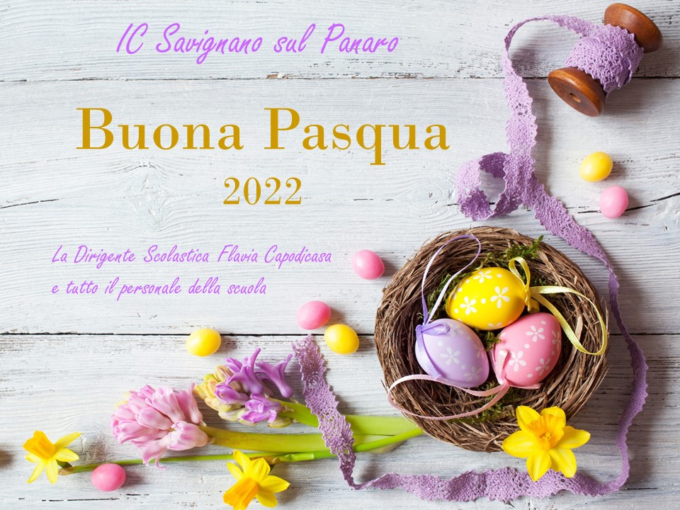 Auguri di Buona Pasqua 2022
