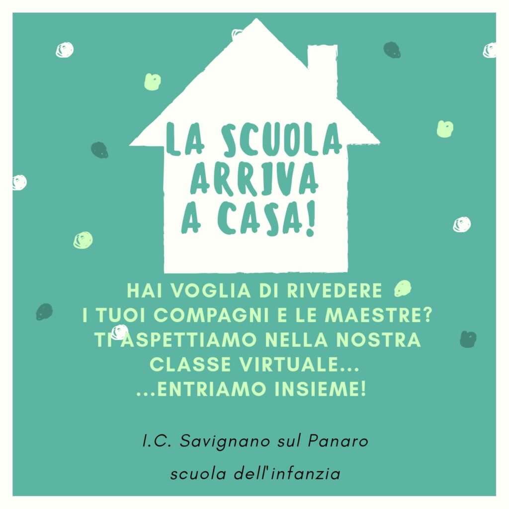 DaD: “canale” dedicato alle bambine e ai bambini della scuola dell’infanzia